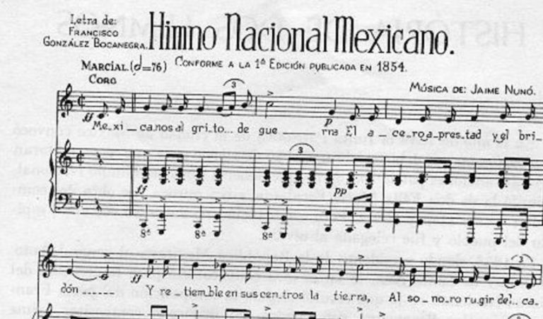 La Historia Del Himno Nacional Mexicano Cultura Y Ciencia 5602